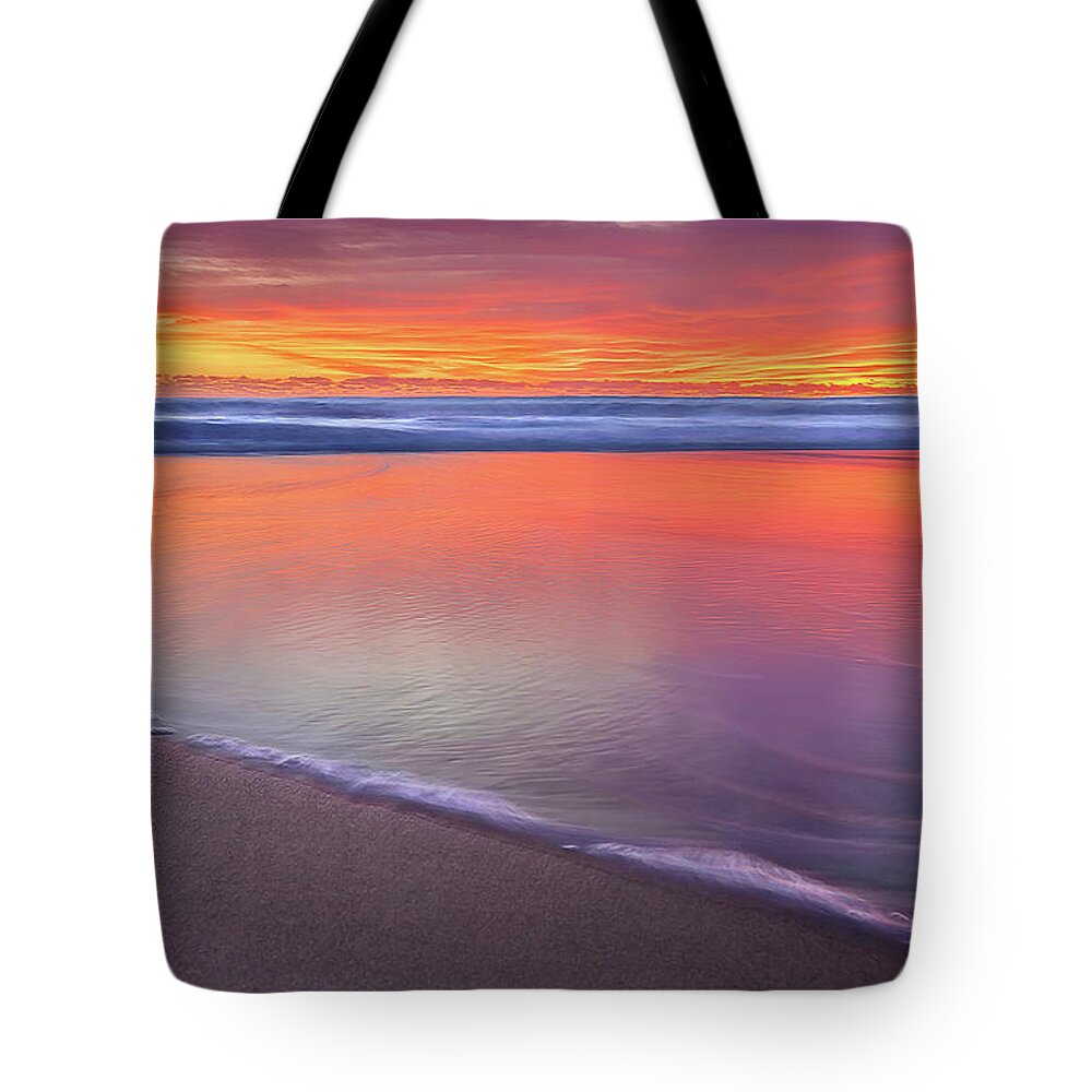 New Beginnings Tote Bag featuring the photograph Shimmer Of Hope by Az Jackson