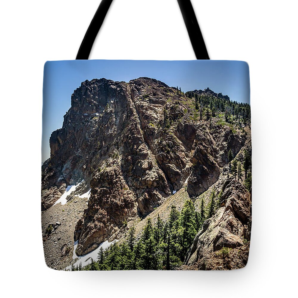 Sierra Buttes Tote Bag featuring the photograph Sierra Buttes by Gary Geddes