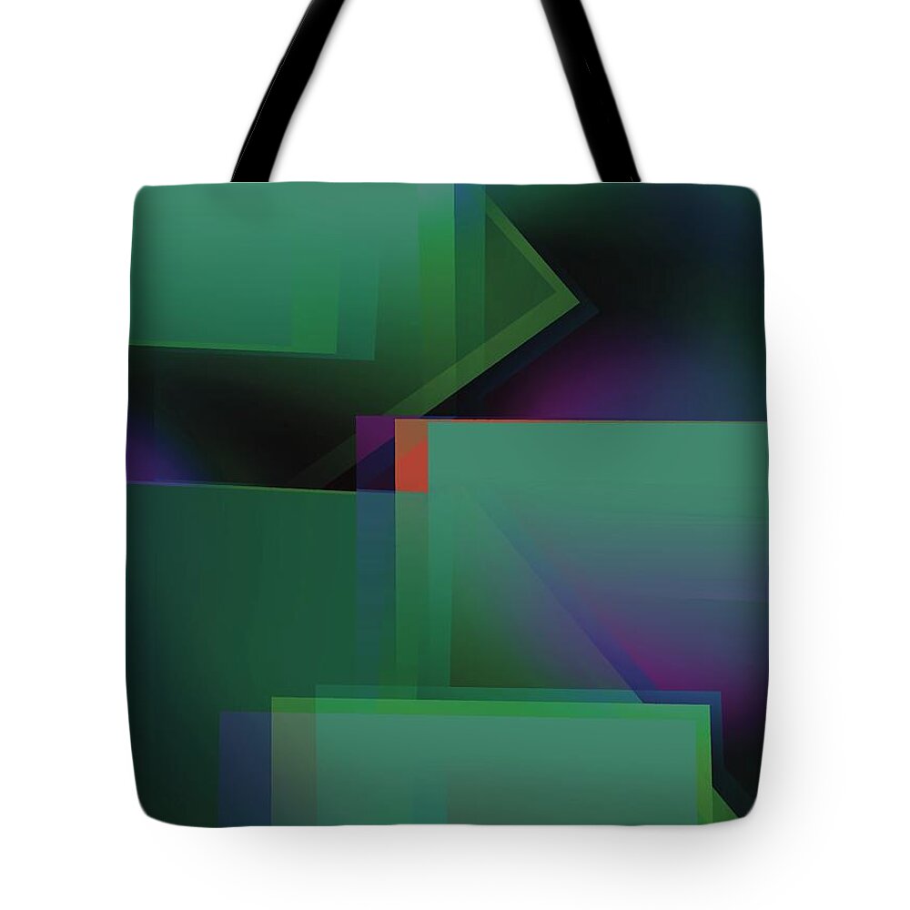  Tote Bag featuring the digital art Signs by Michelle Hoffmann