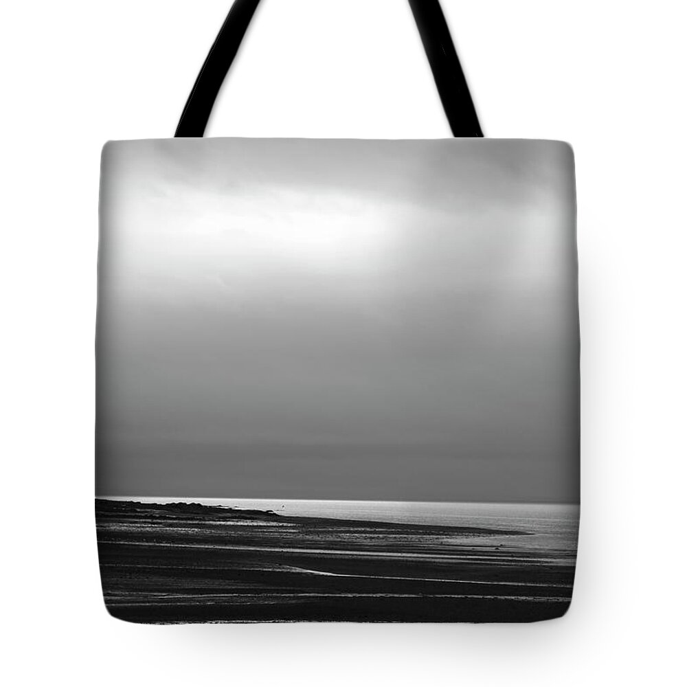 Lighthouse Tote Bag featuring the photograph Silver Threads by Alan Norsworthy