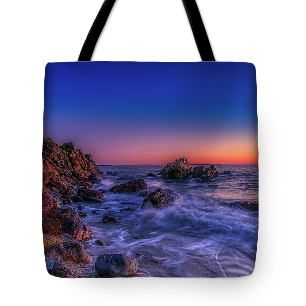 Ogunquit Tote Bag featuring the photograph Simplicity by Penny Polakoff