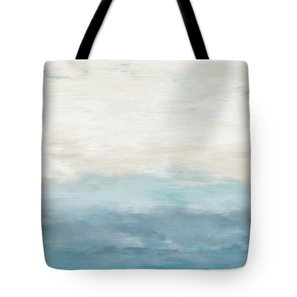 Peaceful Tote Bag featuring the mixed media Simply Peaceful- Art by Linda Woods by Linda Woods