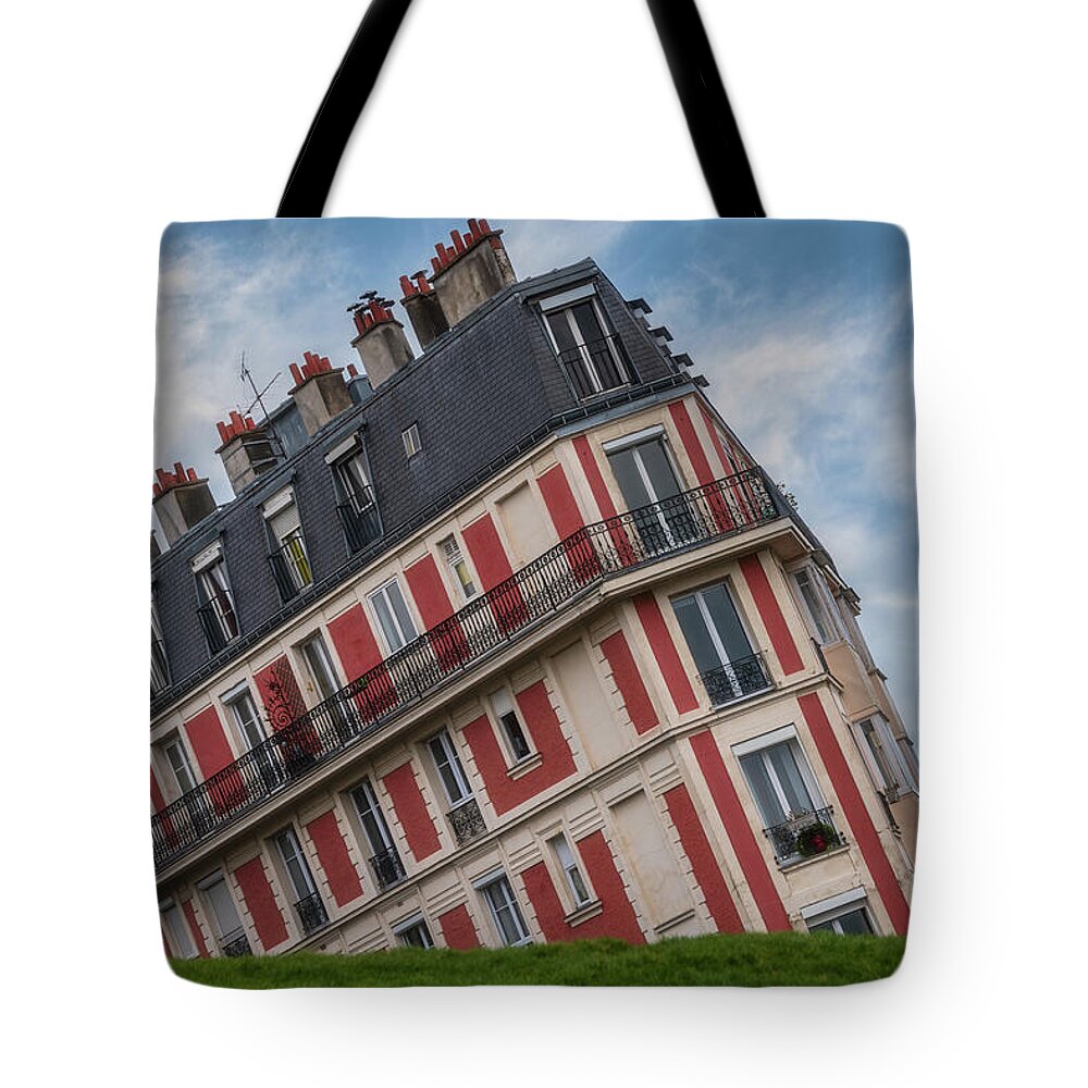 Unusual Perspective Tote Bags