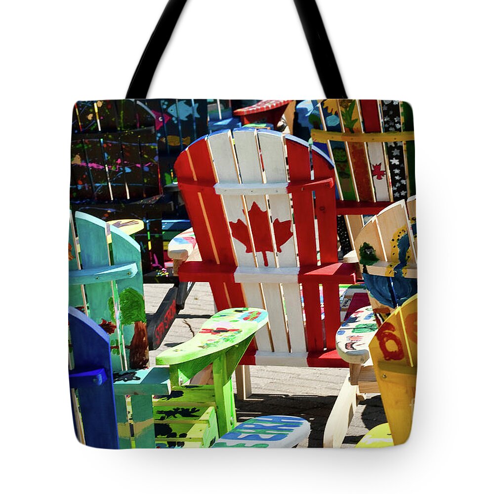 Canada Day Tote Bag featuring the photograph Sitting Proud by Marilyn Cornwell