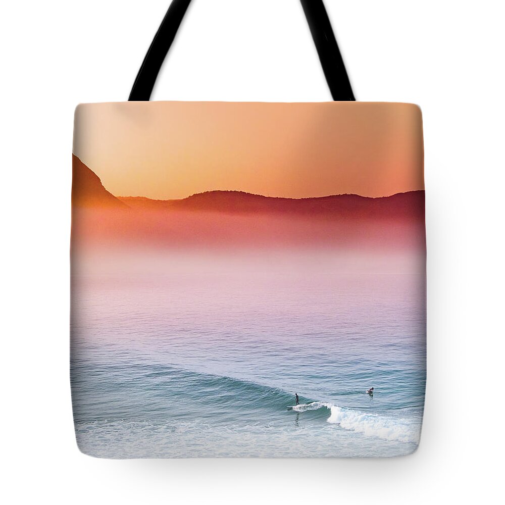 Africa Tote Bag featuring the photograph Sky above, sea below, peace within. by Mariss Balodis
