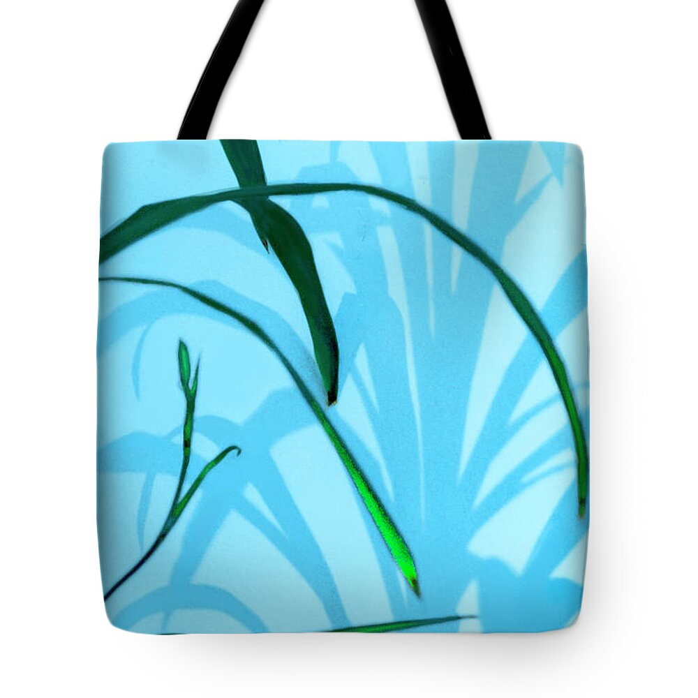 Corn Plant Tote Bag featuring the photograph Slow Motion by Edward Shmunes