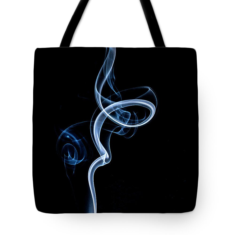 Smoke Tote Bag featuring the photograph Smoke Magic by Pete Rems