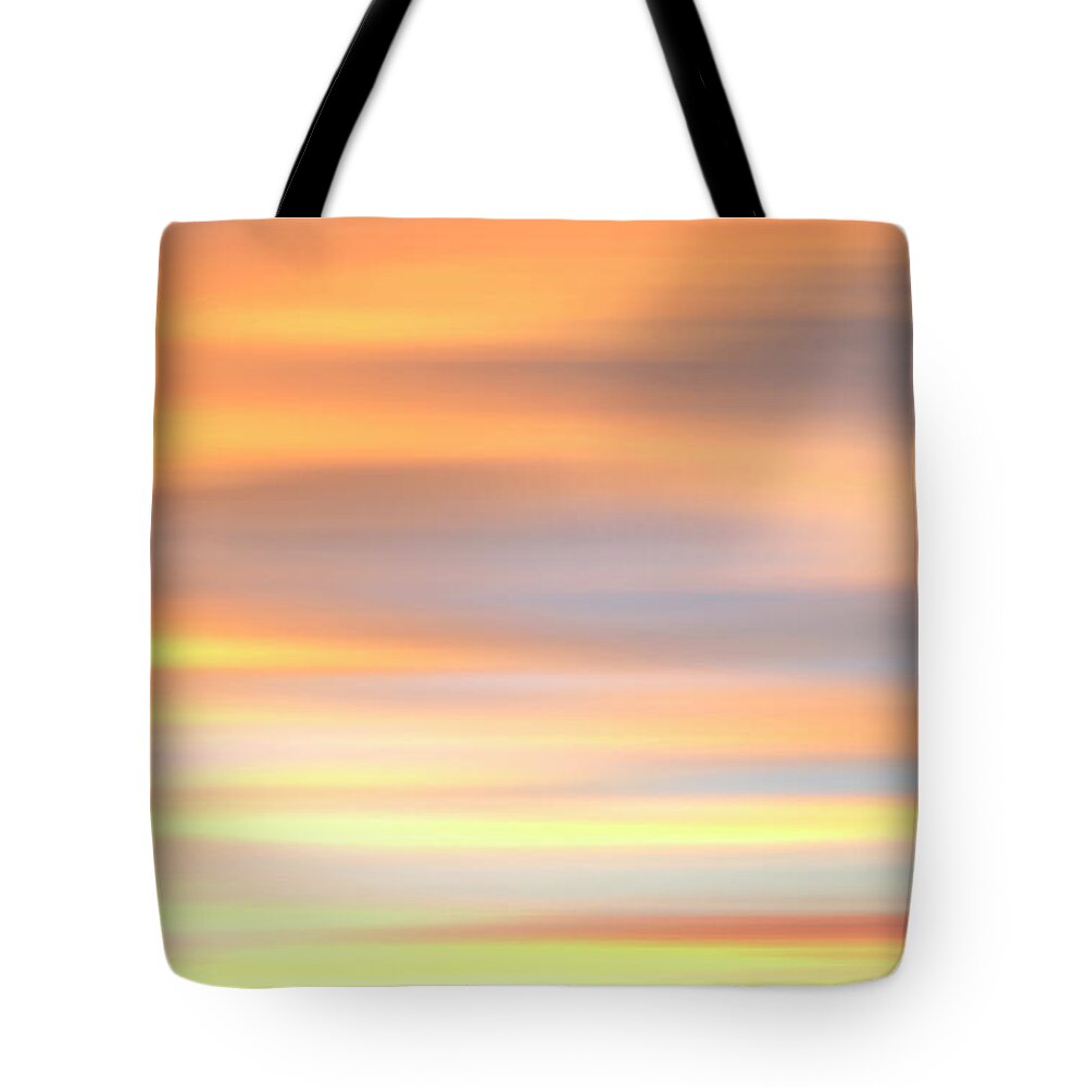 Abstract Sky Tote Bag featuring the photograph Smooth As Silk by John Bartosik