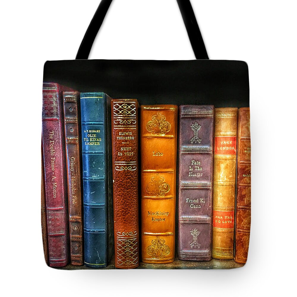 Photo Tote Bag featuring the photograph Some Light Reading by Anthony M Davis