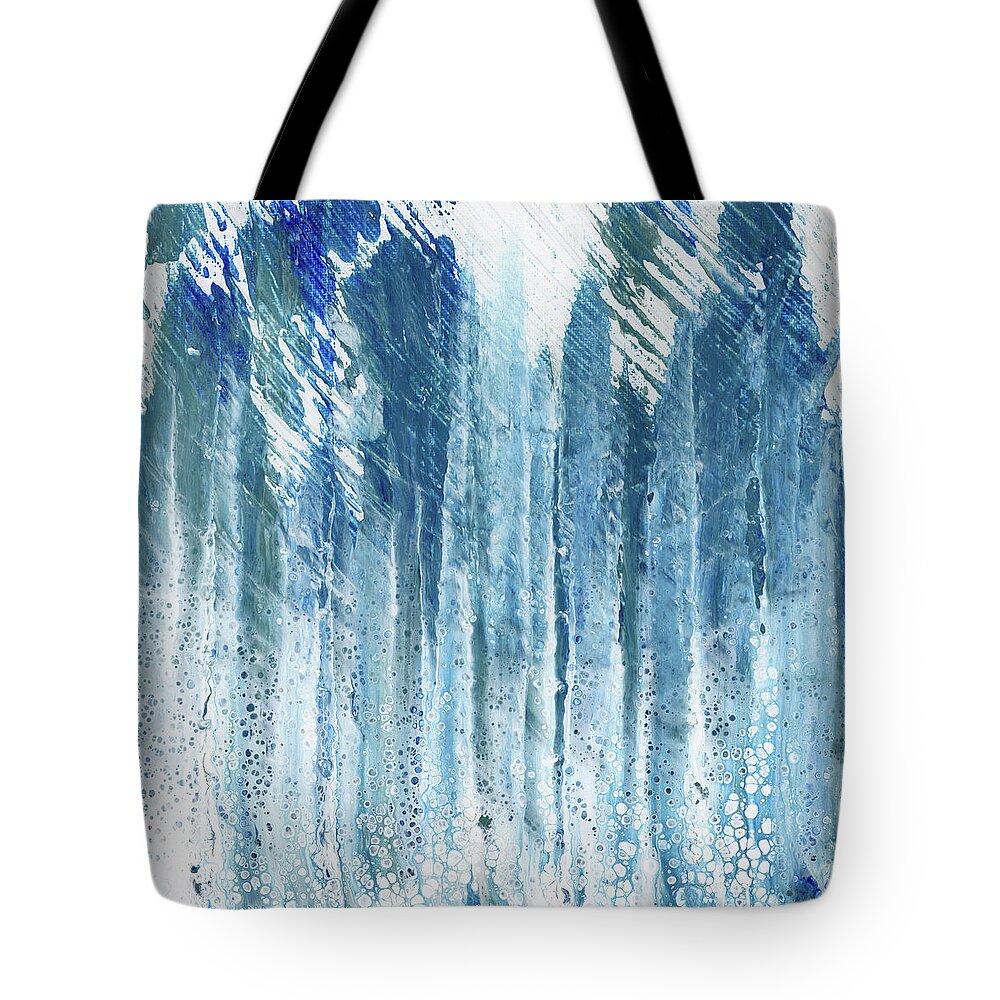 Acrylic Tote Bag featuring the painting Something More by KC Pollak