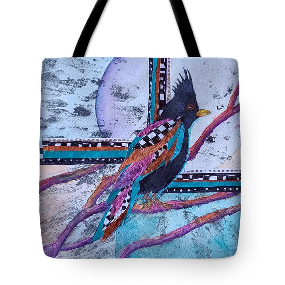 Spirit Guide Tote Bag featuring the mixed media Sedona Spirit Guide by Terry Ann Morris