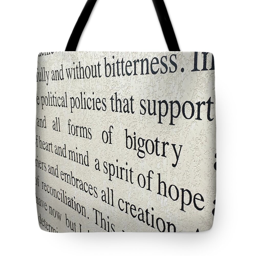 Dream Tote Bag featuring the photograph Spirit Of Hope by James Mark Shelby