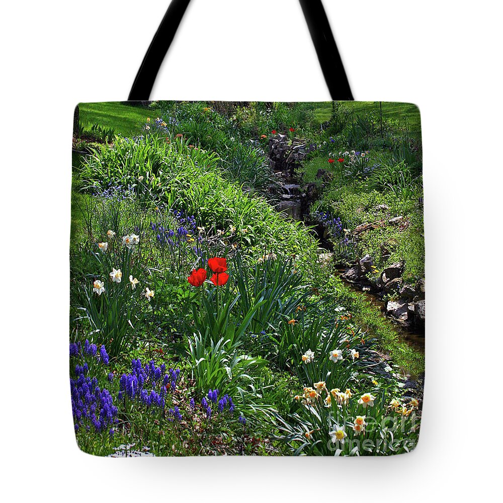 Spring Tote Bag featuring the photograph Spring Blossoms by Geoff Crego