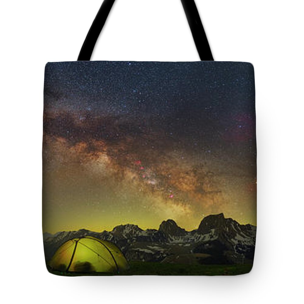 Mountains Tote Bag featuring the photograph Spring Colors by Ralf Rohner