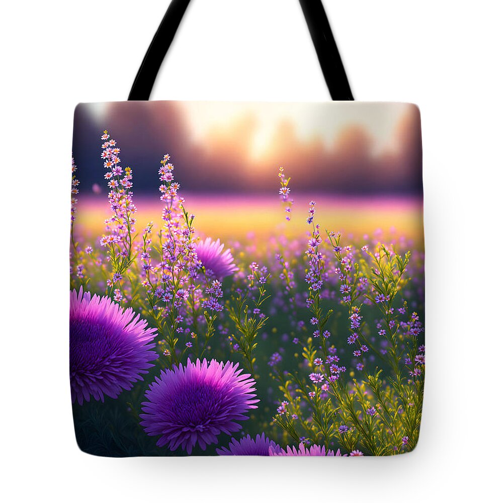 Ai (artificial Intelligence) Dream Tote Bag featuring the photograph Spring Dream by Cate Franklyn