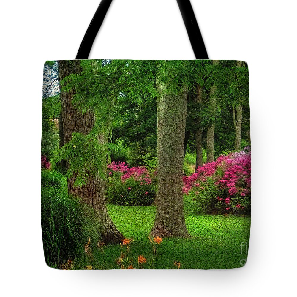 Flower Tote Bag featuring the photograph Spring Gardens by Shelia Hunt