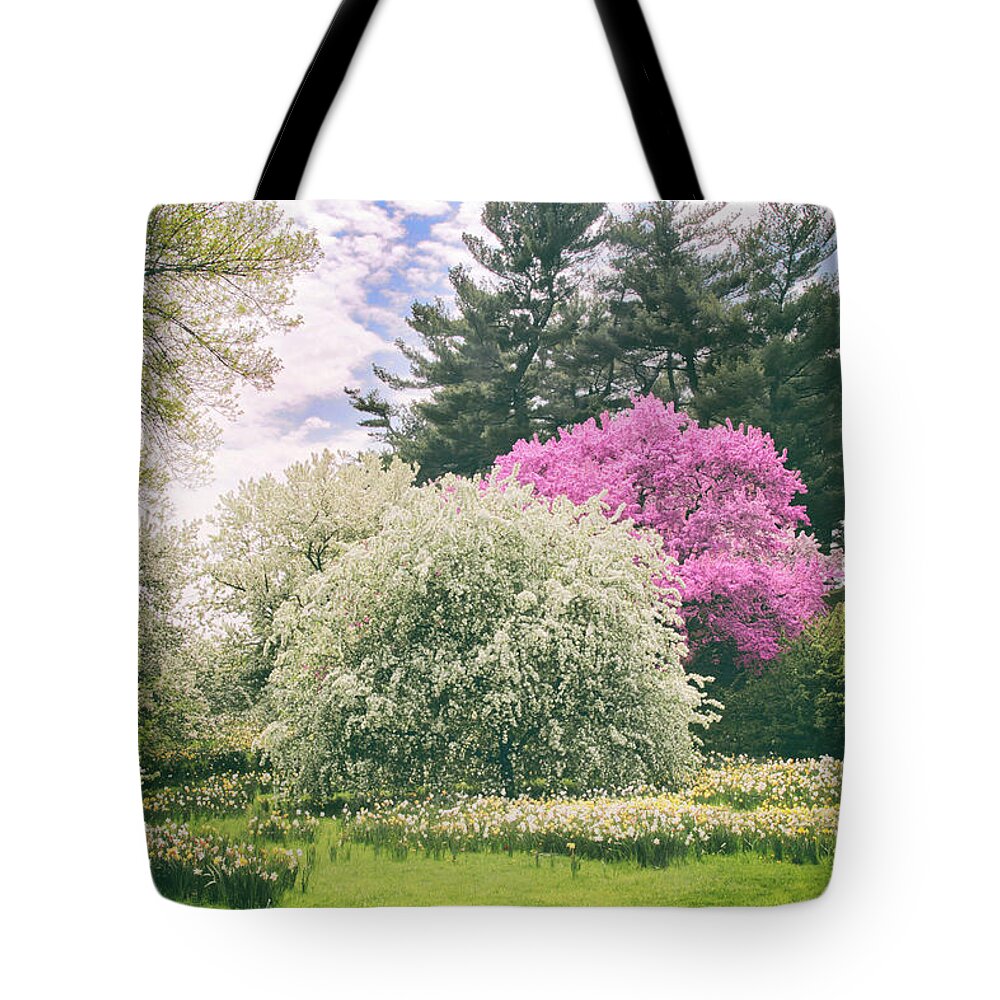Spring Tote Bag featuring the photograph Spring Symphony by Jessica Jenney