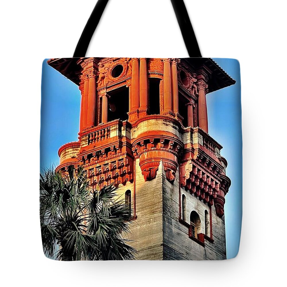 St Augustine. Lightner Museum Tote Bag featuring the photograph St Augustine Collection 1 by John Anderson