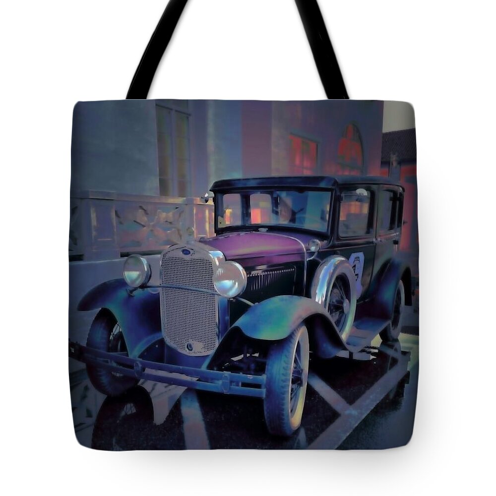 Cars Tote Bag featuring the photograph St Augustine Collection 2 by John Anderson