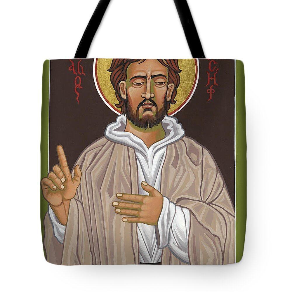 St Joseph Tote Bag featuring the painting St Joseph Terror of Demons 326 by William Hart McNichols