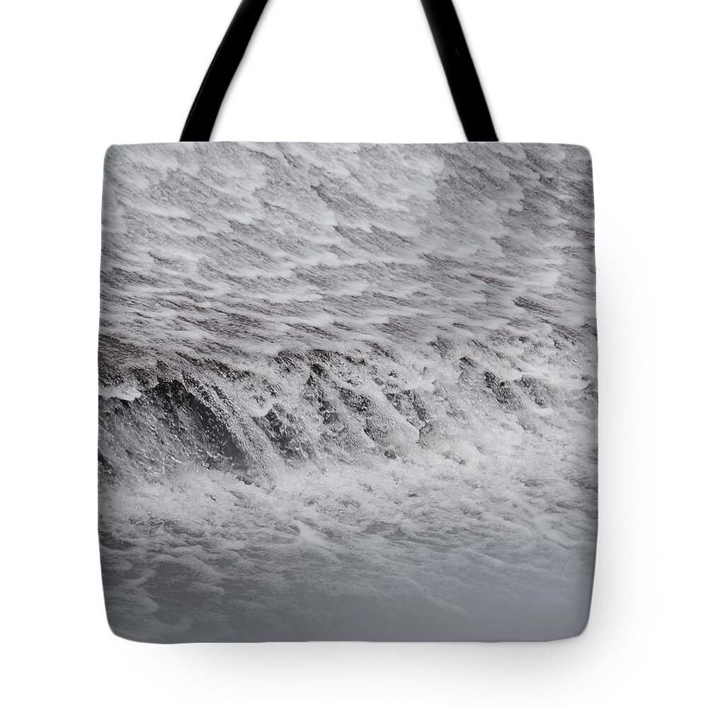 Jane Ford Tote Bag featuring the photograph Staunton Dam at North River by Jane Ford
