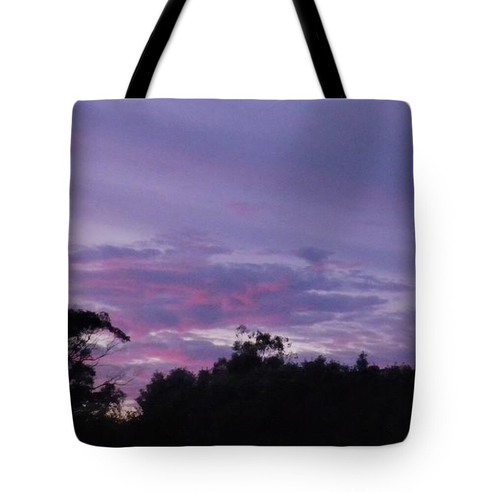 Photo Tote Bag featuring the photograph Start of a new day by Julie Grimshaw