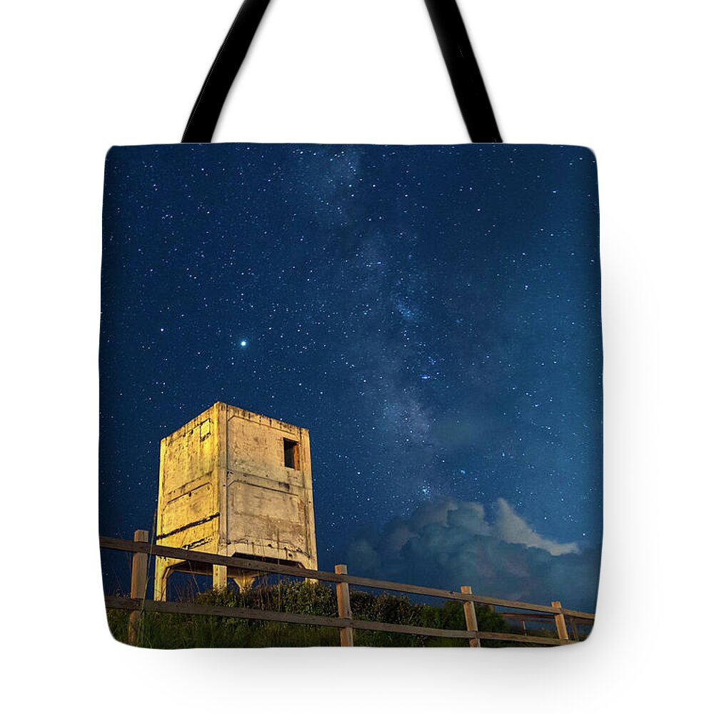 Stars Tote Bag featuring the photograph Stary Night by DJA Images