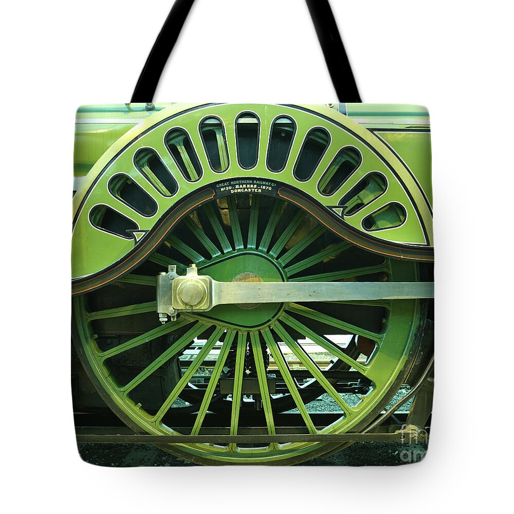 National Railway Museum Tote Bag featuring the photograph Stirling Single by Bryan Attewell