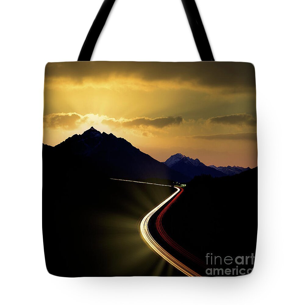 Nag005527c Tote Bag featuring the photograph Strada del Sole by Edmund Nagele FRPS