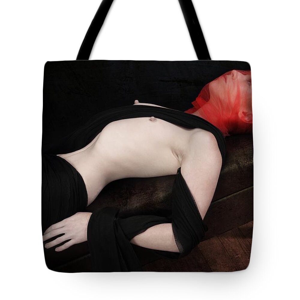 Nude Tote Bag featuring the photograph Strange Beauty by Andrew Giovinazzo