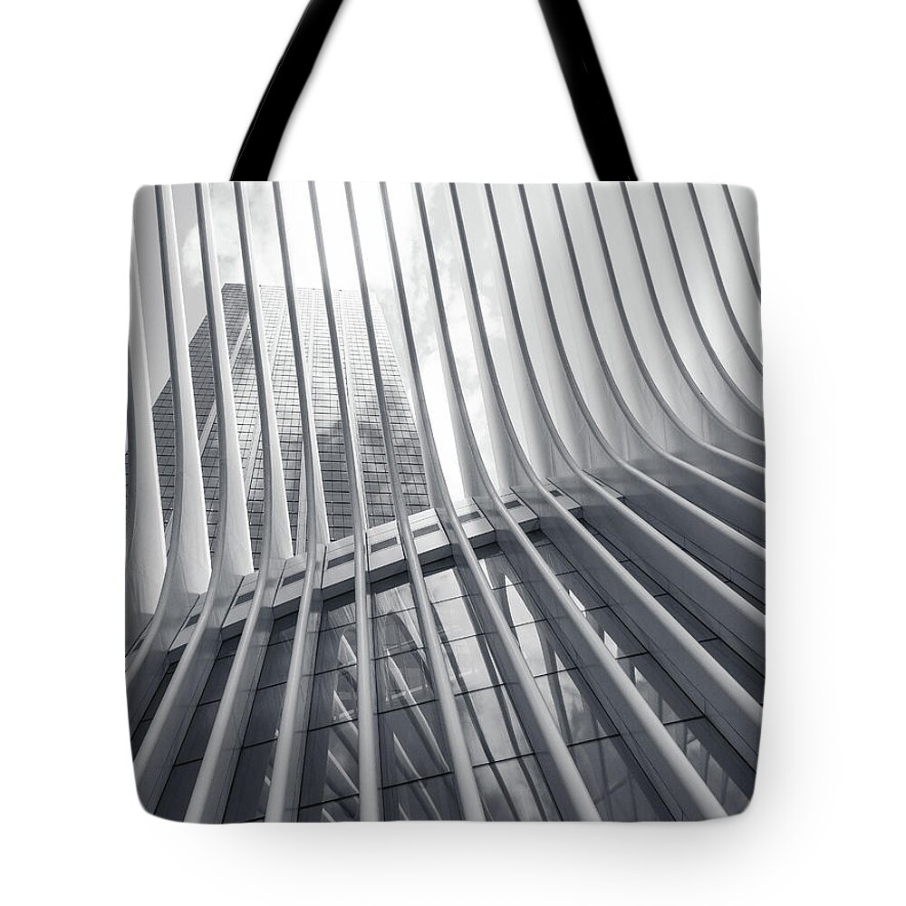New York Tote Bag featuring the photograph Subway station by Alberto Zanoni