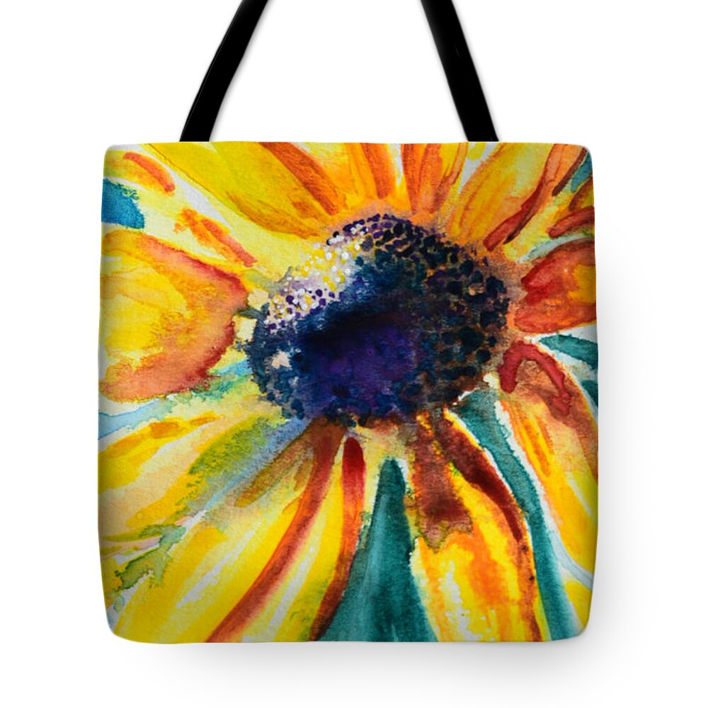 Summer Tote Bag featuring the painting Summer in Bloom by Bonny Puckett