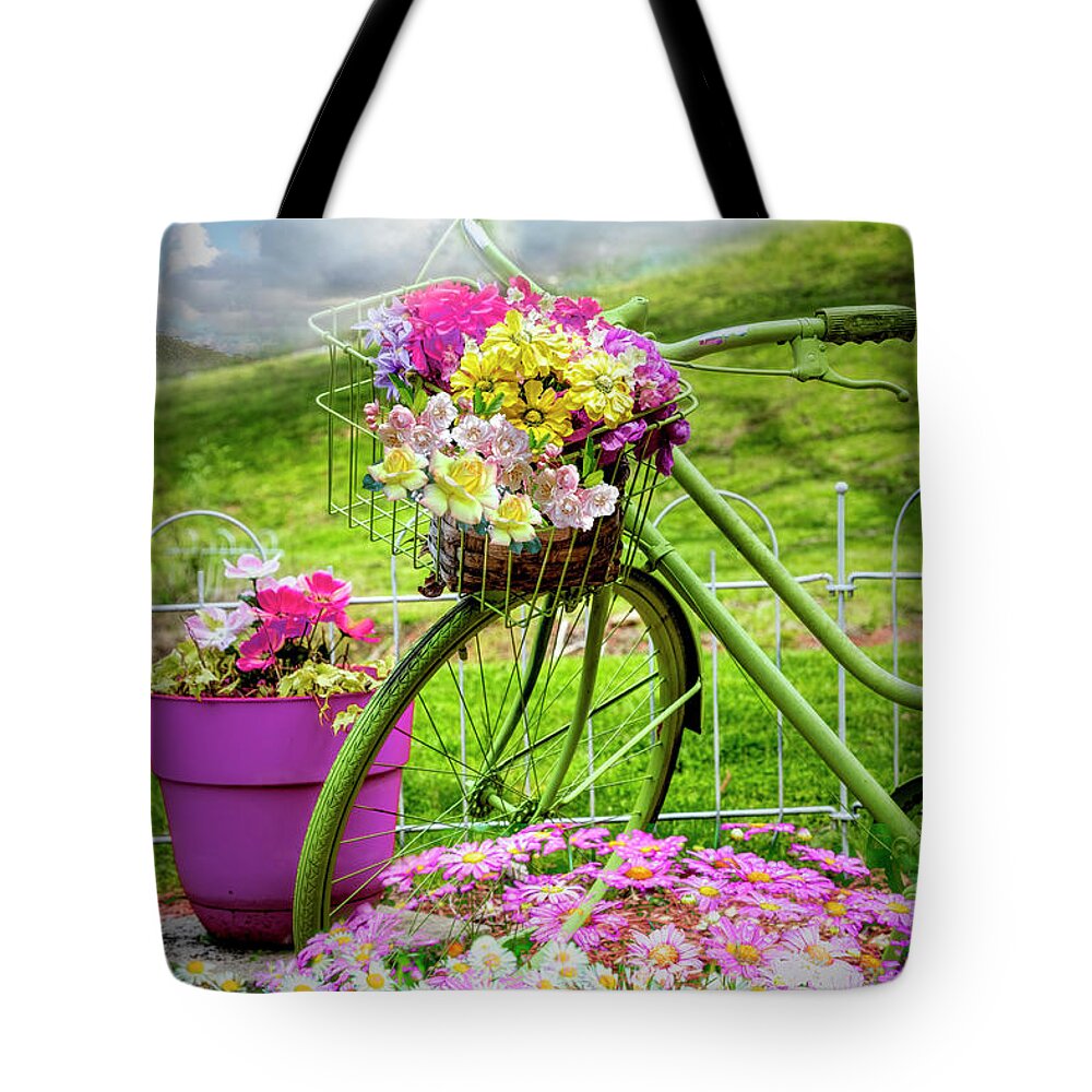 Birds Tote Bag featuring the photograph Summer Morning by Debra and Dave Vanderlaan
