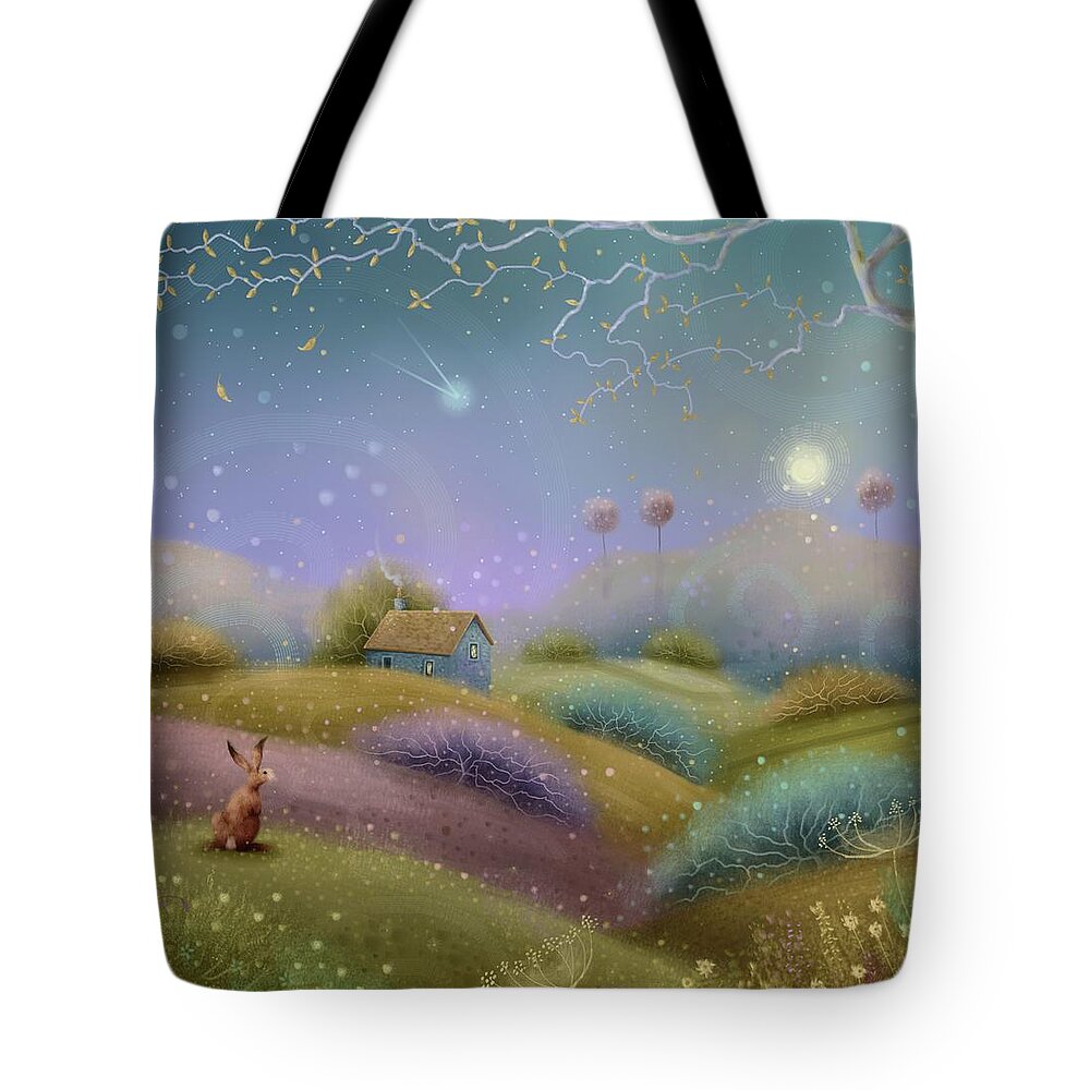 Summer Solstice Tote Bag featuring the painting Summer Solstice by Joe Gilronan