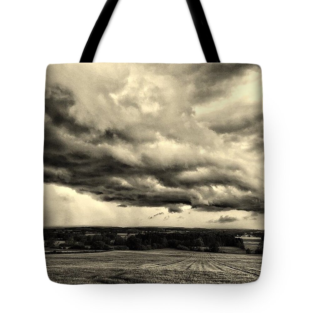 Summer Storm Tote Bag featuring the photograph Summer Storm by Mark Egerton