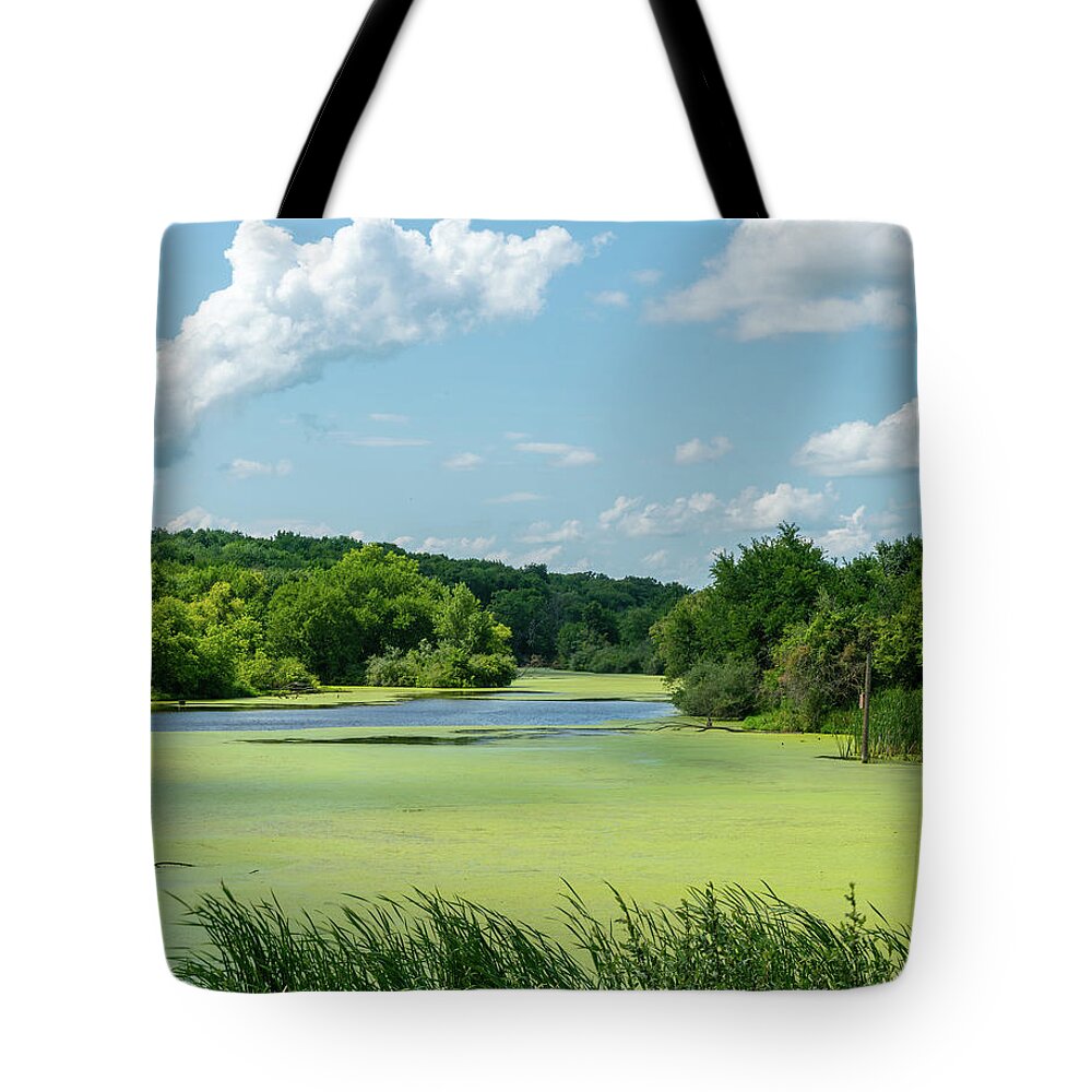 Villisca Ia Tote Bag featuring the photograph Summer Waters by Ed Peterson
