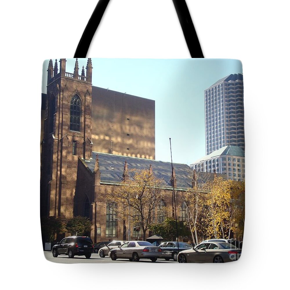 Hartford Tote Bag featuring the photograph Sunday Morning by B Rossitto