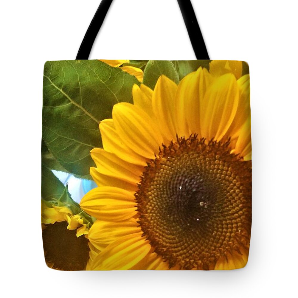 Flower Tote Bag featuring the photograph Sunflower by Jimmy Clark
