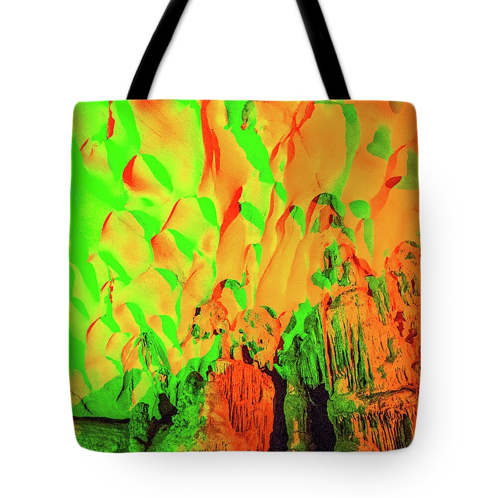 Sung Sot Tote Bag featuring the photograph Sung Sot Cave by Rob Hemphill