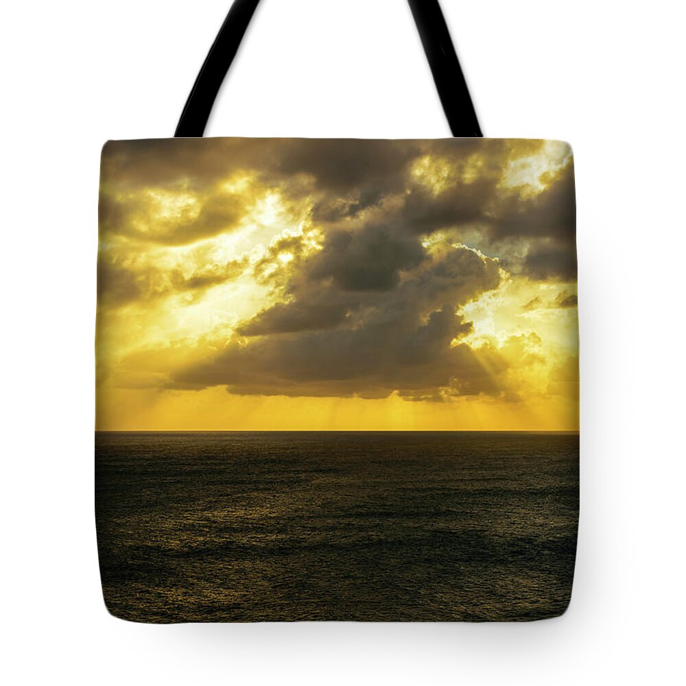 Color Tote Bag featuring the photograph Sunset 4 by AE Jones