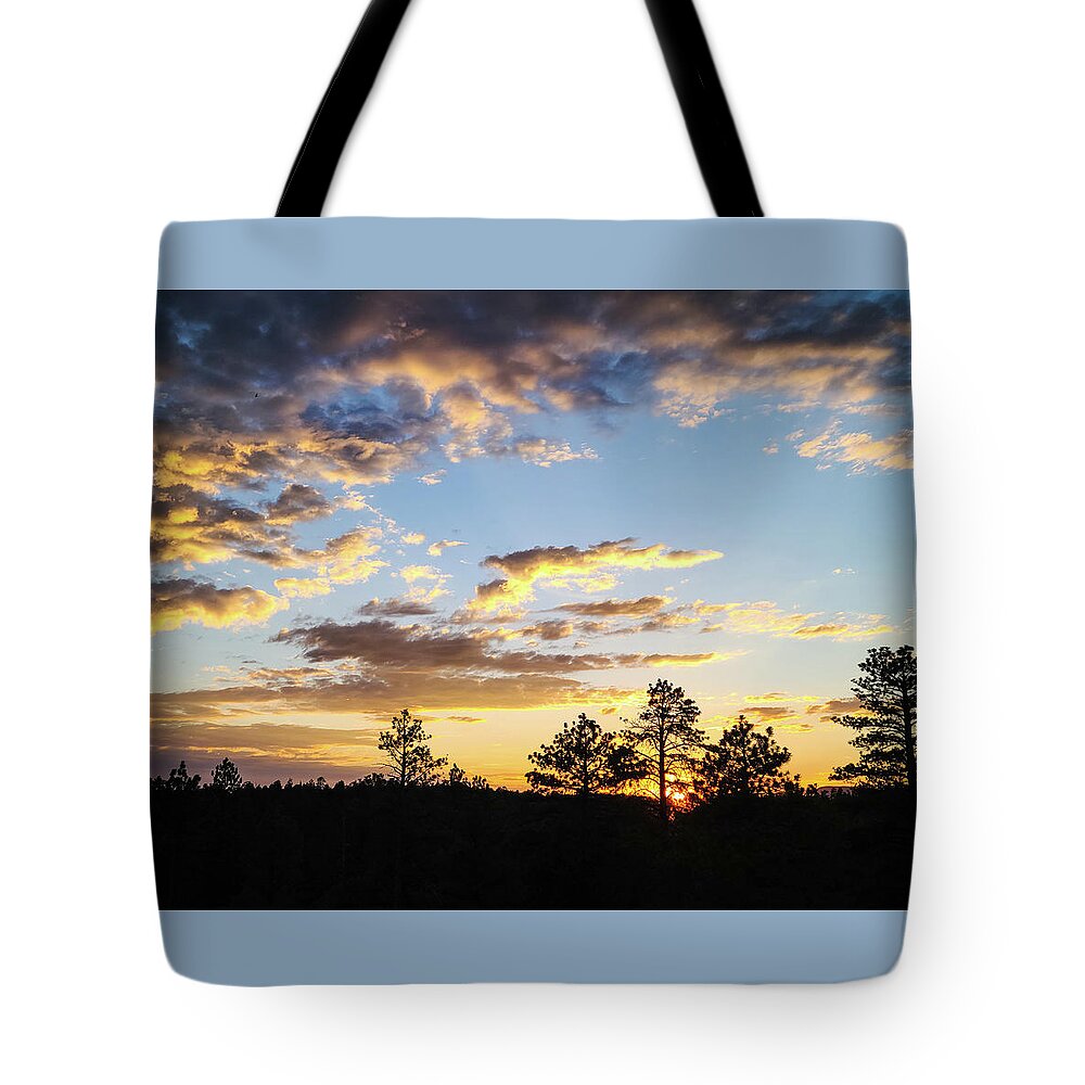 Bryce Canyon Tote Bag featuring the photograph Sunset at Bryce Canyon by Ron Long Ltd Photography