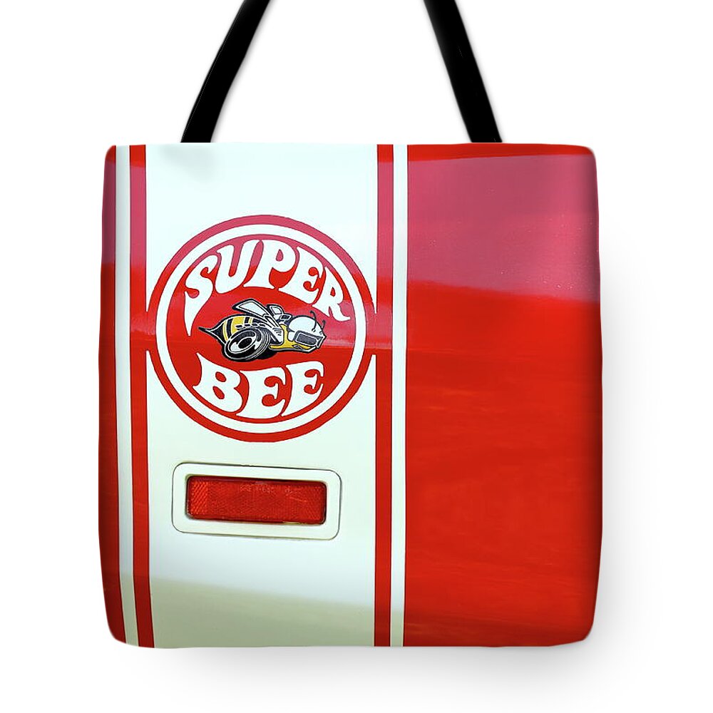 Super Bee Tote Bag featuring the photograph Super Bee by Lens Art Photography By Larry Trager