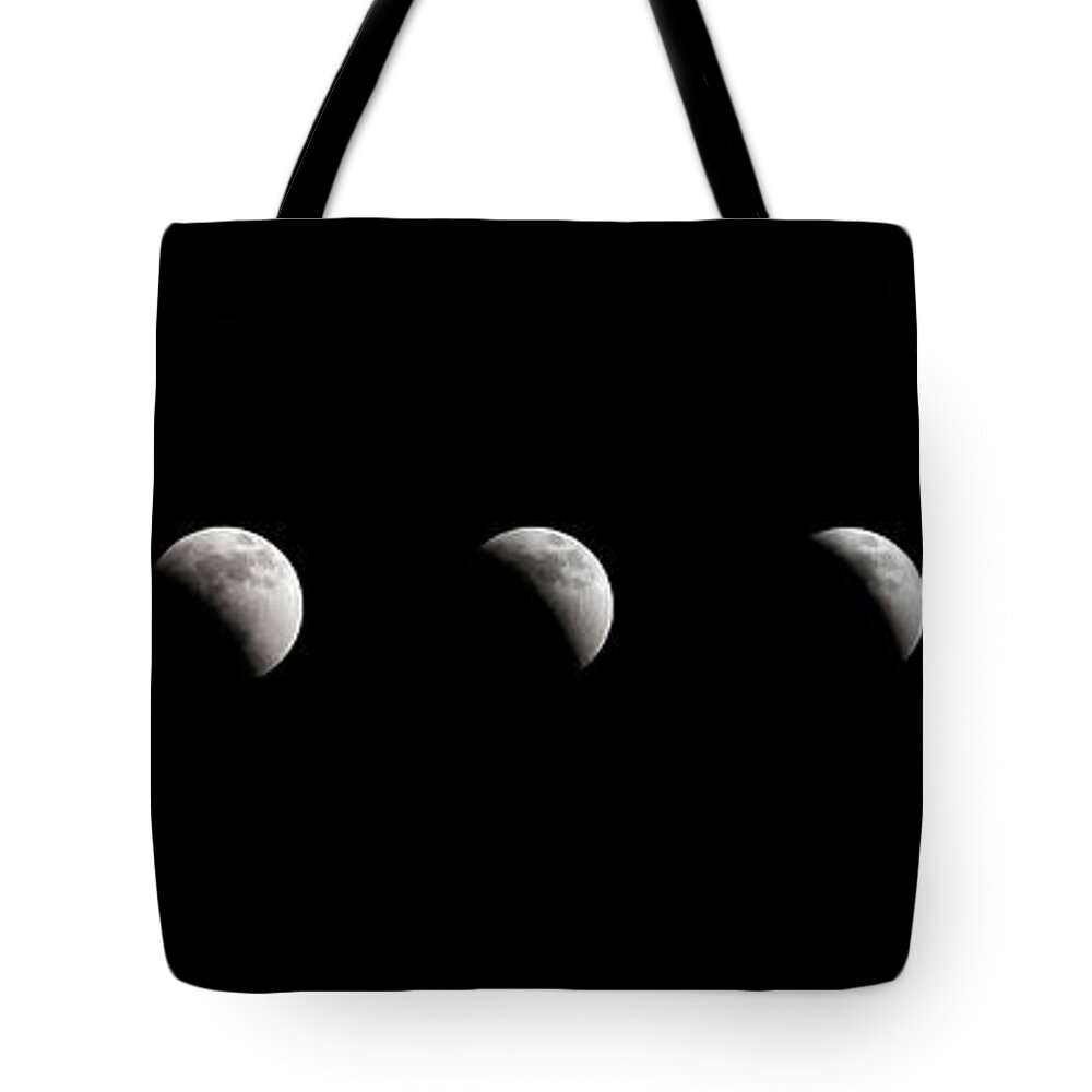 Moon Tote Bag featuring the photograph Super Flower Blood Moon Lunar Eclipse by Chuck Rasco Photography