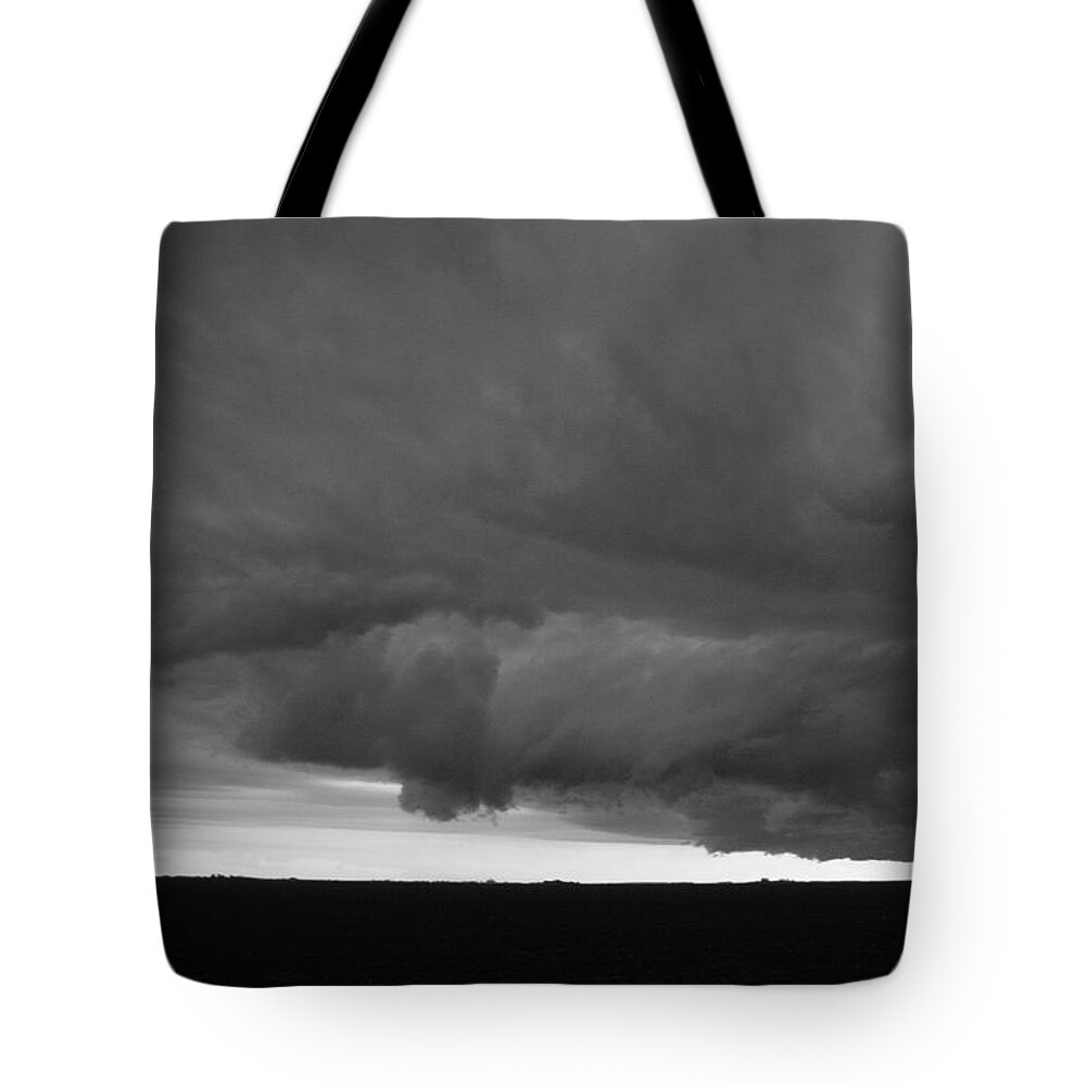 Nebraskasc Tote Bag featuring the photograph Supercell Encounter before Nightfall 022 by Dale Kaminski