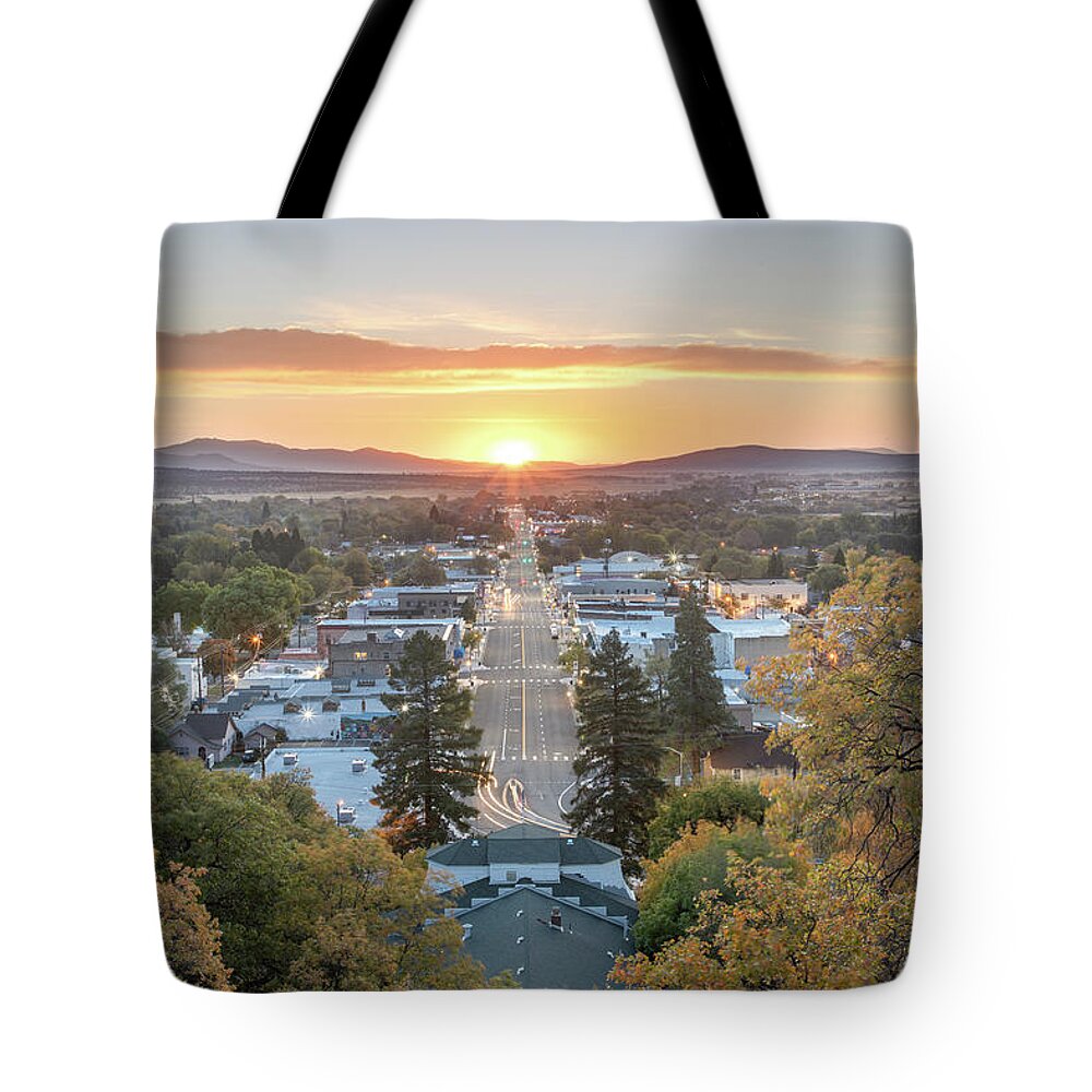 Susanville Tote Bag featuring the photograph Susanville Solstice 2022 by Randy Robbins