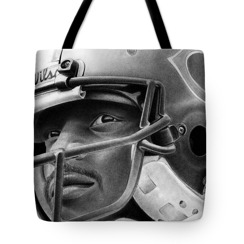 National Football League Tote Bag featuring the drawing Sweetness by Lyle Brown