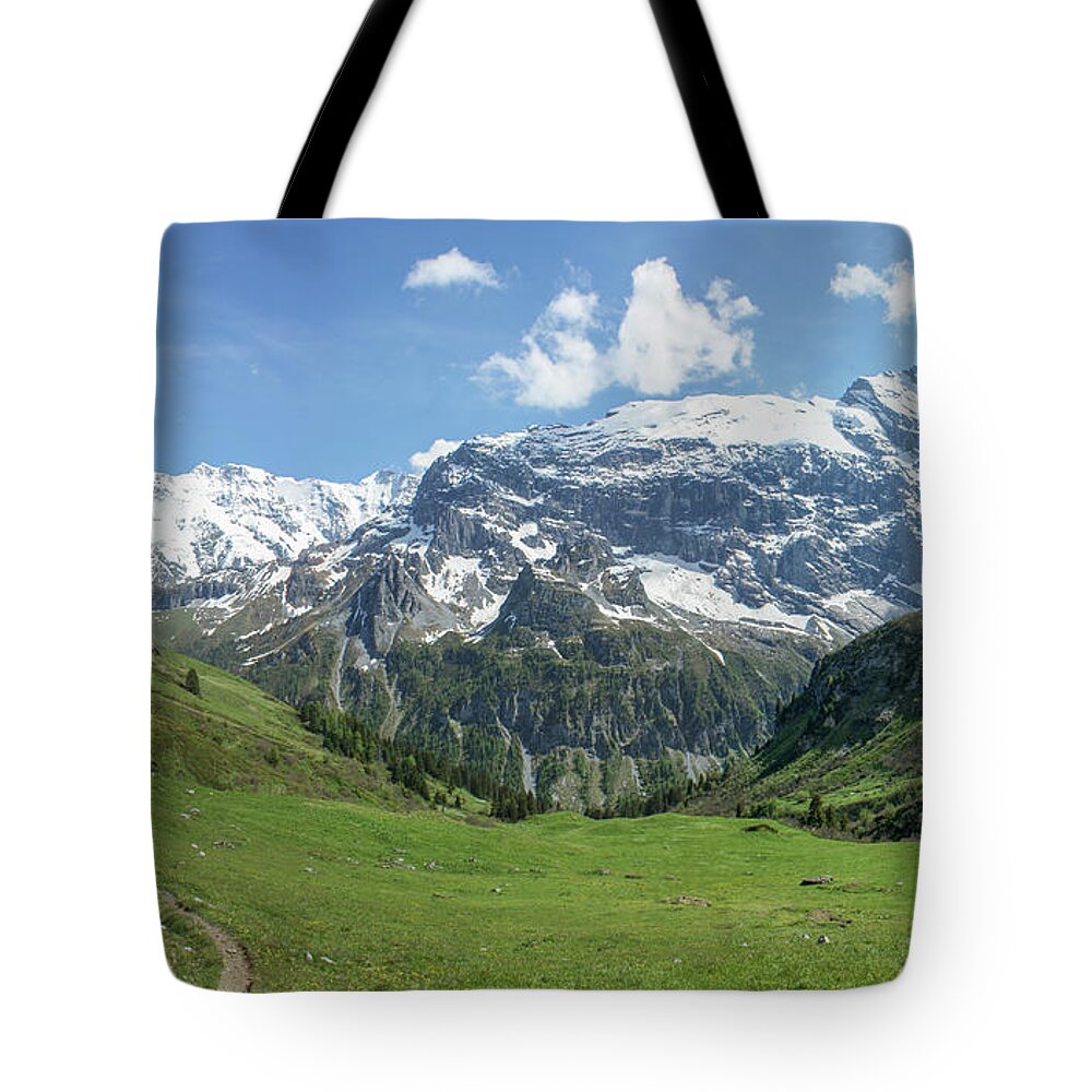 Famous Place Tote Bag featuring the photograph Swiss Perfection by Brian Kamprath