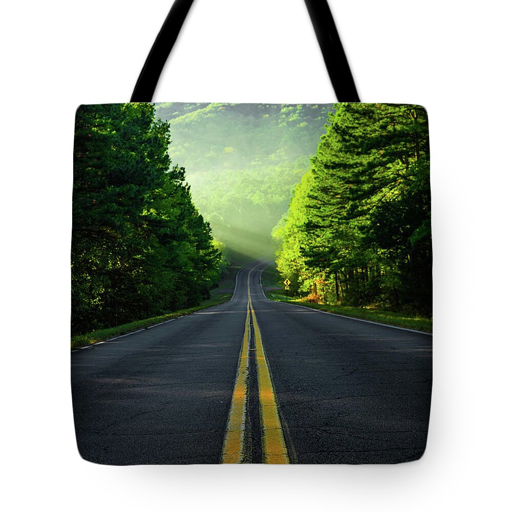2021 Tote Bag featuring the photograph Take the Scenic Route by KC Hulsman