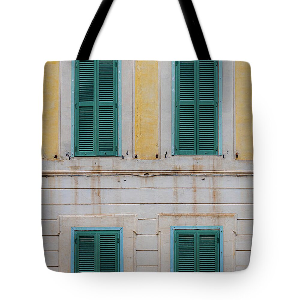 Teal Tote Bag featuring the photograph Teal and Yellow by David Downs