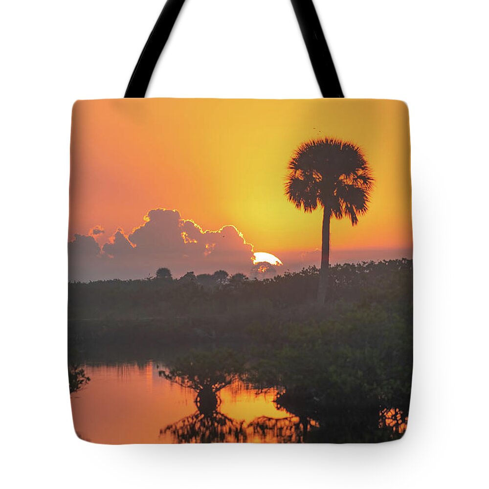 Sunrise Tote Bag featuring the photograph Tequila Sunrise by Bradford Martin